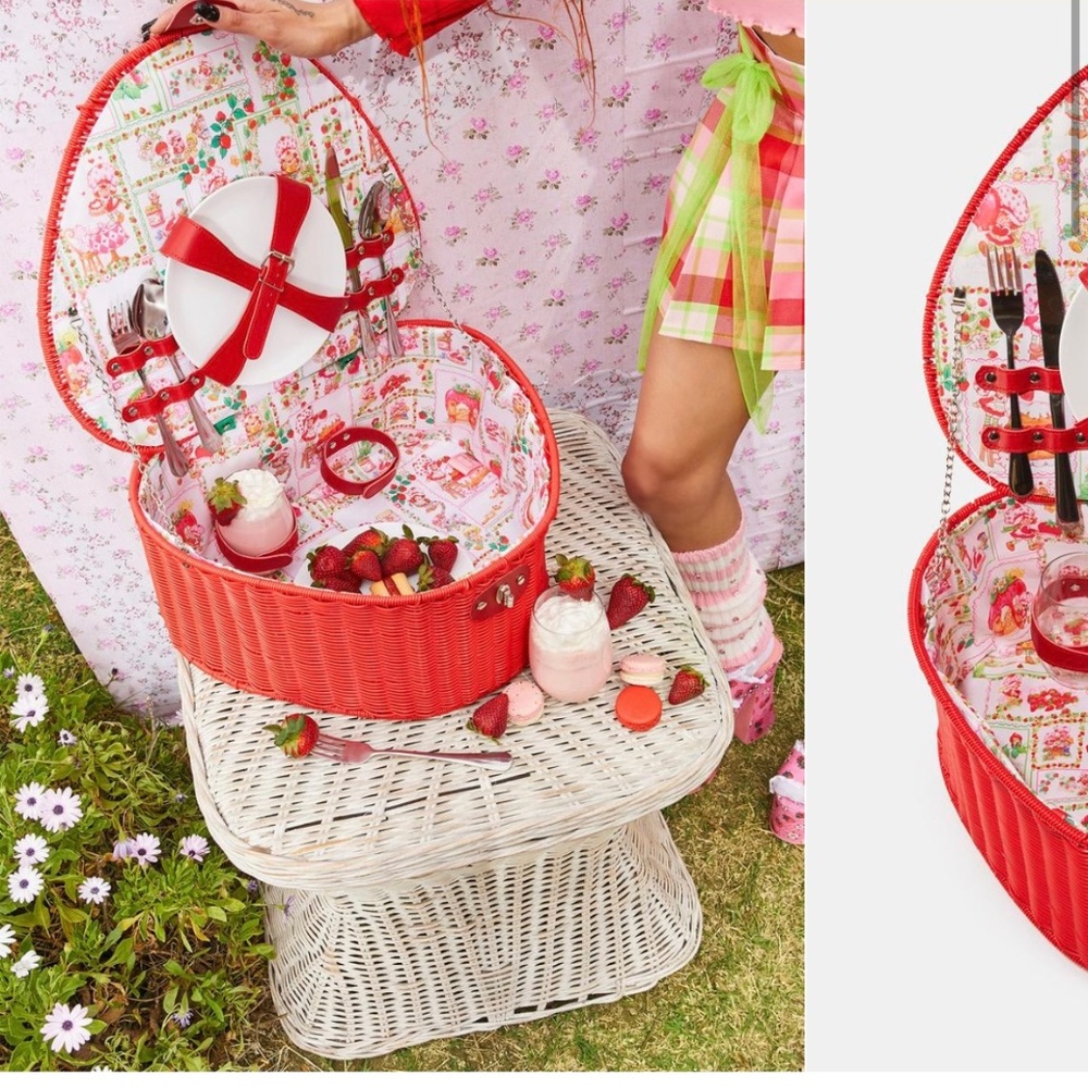 Dolls Kill x Strawberry Shortcake Picnic Basket